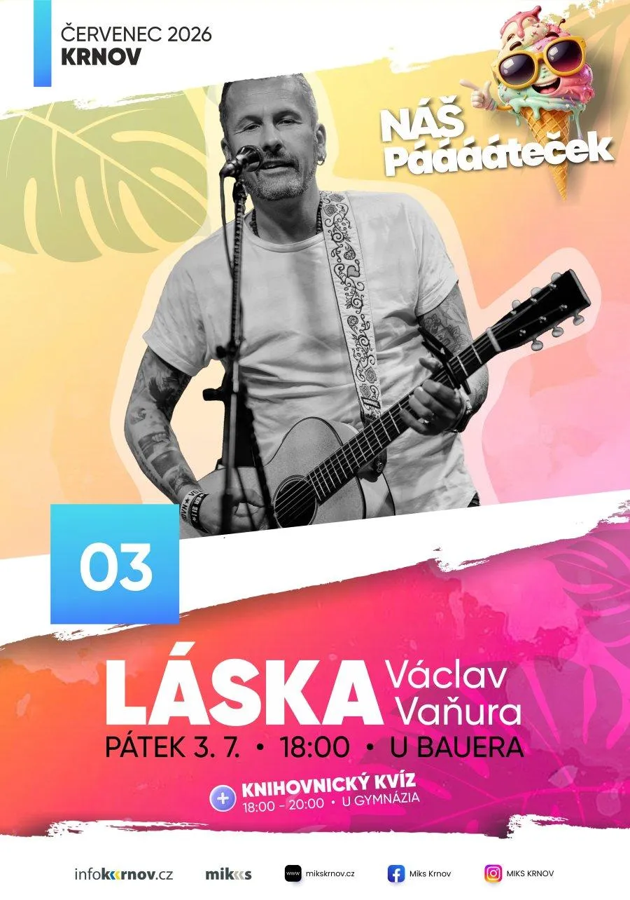 Láska - plakát koncert