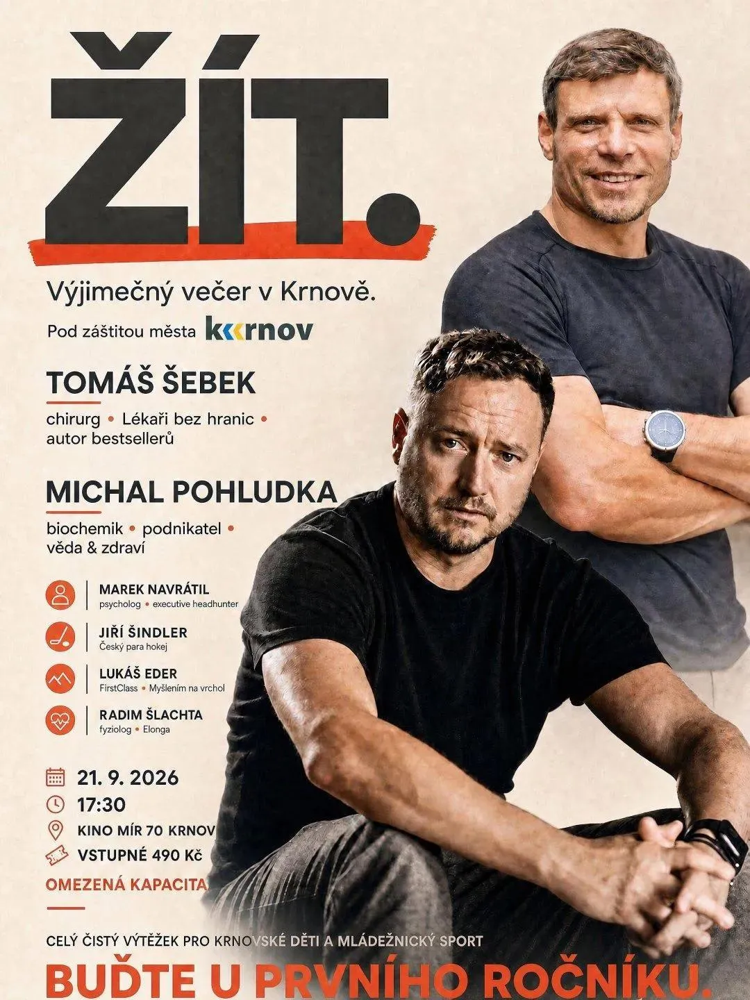 akce ŽÍT plakát