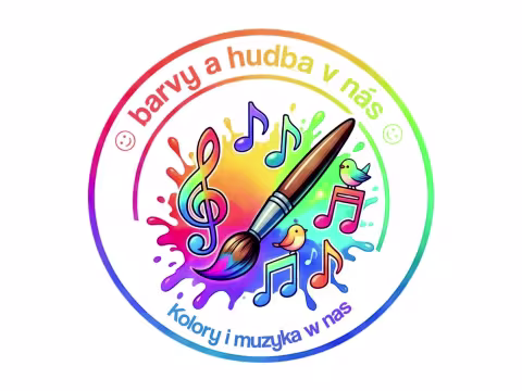 Barvy a hudba v nás logo